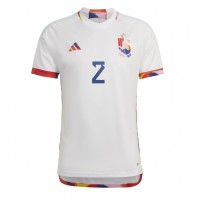 Pánský Fotbalový dres Belgie Toby Alderweireld #2 MS 2022 Venkovní Krátký Rukáv
